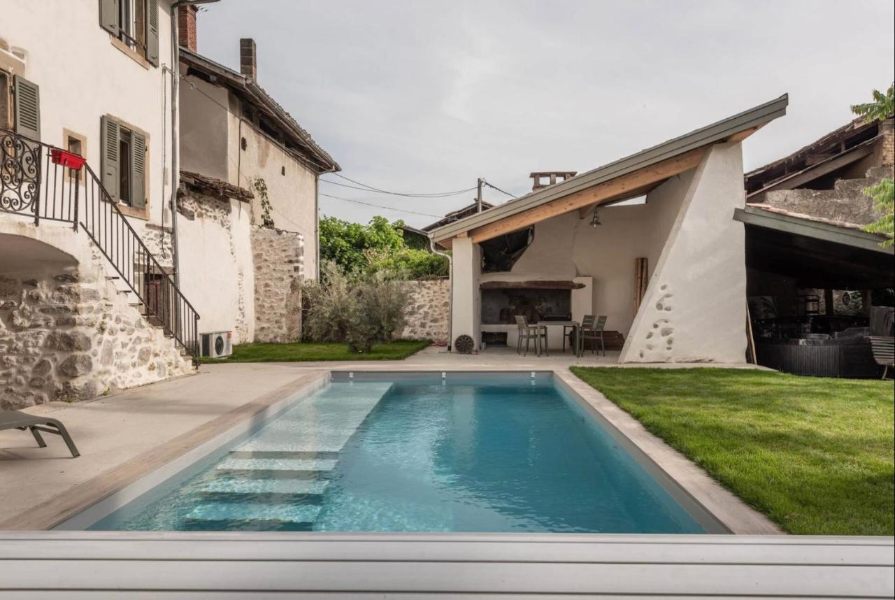 La cabane du 375, Piscine Clim,Jacuzzi et insolite Saint-Jean-de-Moirans Extérieur photo
